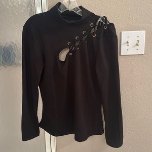 Women's sexy long sleeve top. Size L